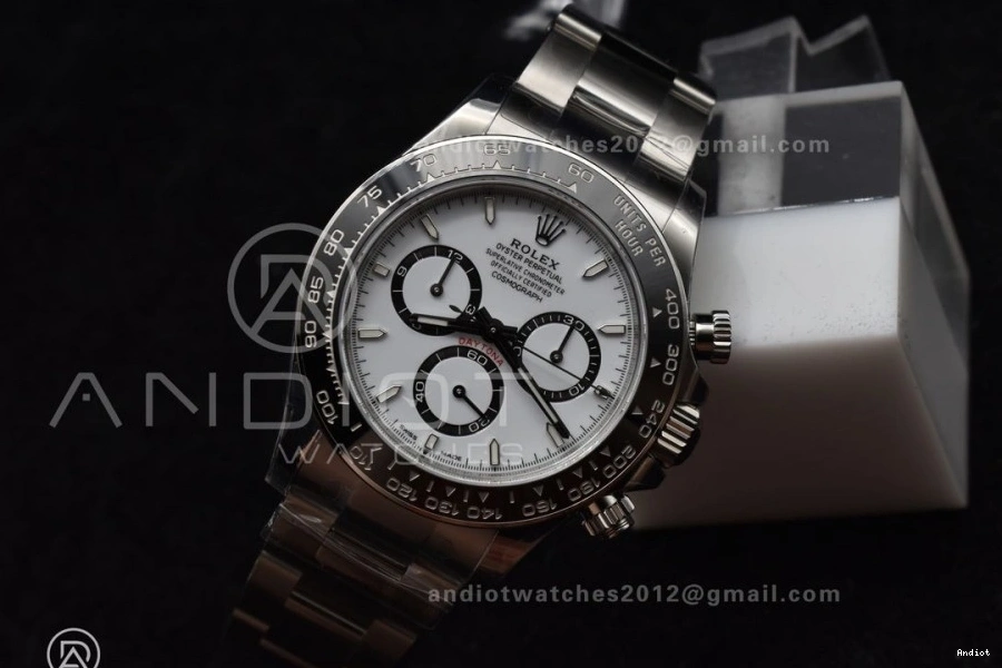Factory VS In Daytona Steel Movement 126500 1:1 SL4801 904L Rolex SBF Dial White 0116